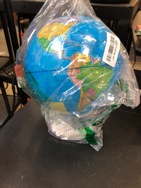 Photo 1 of Little Experimenter 8” Illuminated Globes for Kids - Light Up World Globe With Stand, Best Gift Ideas for Children, Educational STEM Toys for All Ages, Gifts for Boys And Girls Ages 8-12+ Years Old