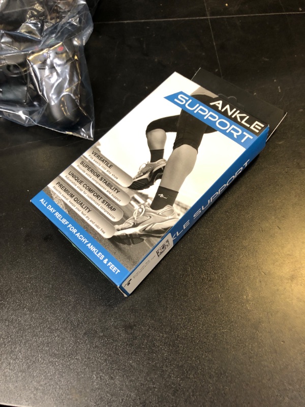 Photo 1 of ABIRAM Ankle Brace for Women & Men, Ankle Compression Sleeve, Foot Sleeve with Wrap, Ankle Support, Foot Brace for Sprained Foot & Arch, Plantar Fasciitis Relief Socks, Achilles Tendonitis