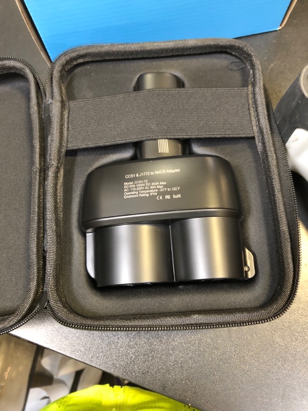 Photo 1 of Upgraded 2In1 CCS & J1772 to Tesla Adapter, 250KW Fast CCS1 to Tesla Charging Adapter, ONLY Fit for Tesla Model Y, 3, S, X, Compatible with Level 1 2 3 Charging Stations with CCS1& J1772 Plug