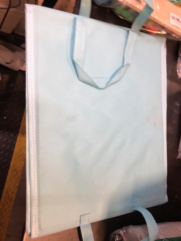 Photo 1 of ROYALAY Foldable Full Length Mirror with Handle - 47 * 13in Portable Travel & Backstage Mirror (Blue)