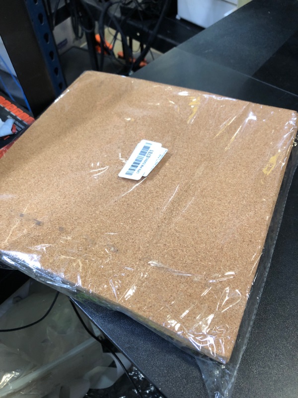 Photo 1 of BENECREAT 8 Pack 12x12 Inch Cork Board 3mm Thick Cork Board Tiles Square Cork Tiles Coaster Cork Sheets Tiles for Bulletin Boards, Wall Decoration, DIY Crafts