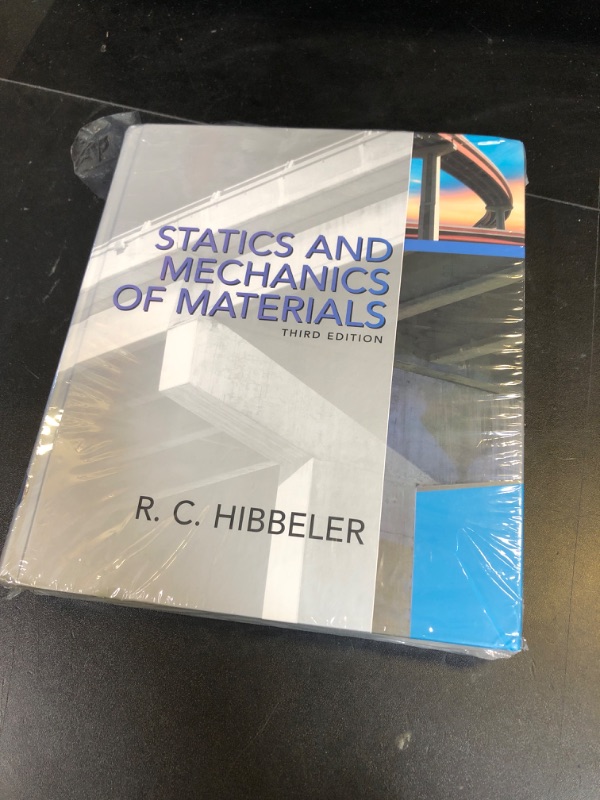 Photo 1 of STATICS AND MECHANICS OF MATERIALS THIRD EDITION