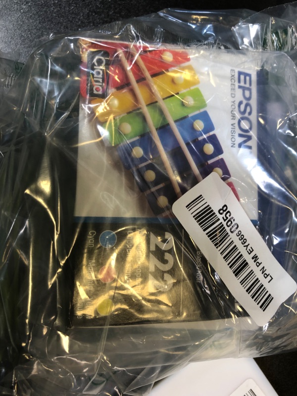 Photo 1 of EPSON 222 Claria Ink High Capacity Black & Standard Color Cartridge Combo Pack (T222XL-BCS) Works with WorkForce WF-2960, Expression XP-5200, Black/Cyan/Magenta/Yellow