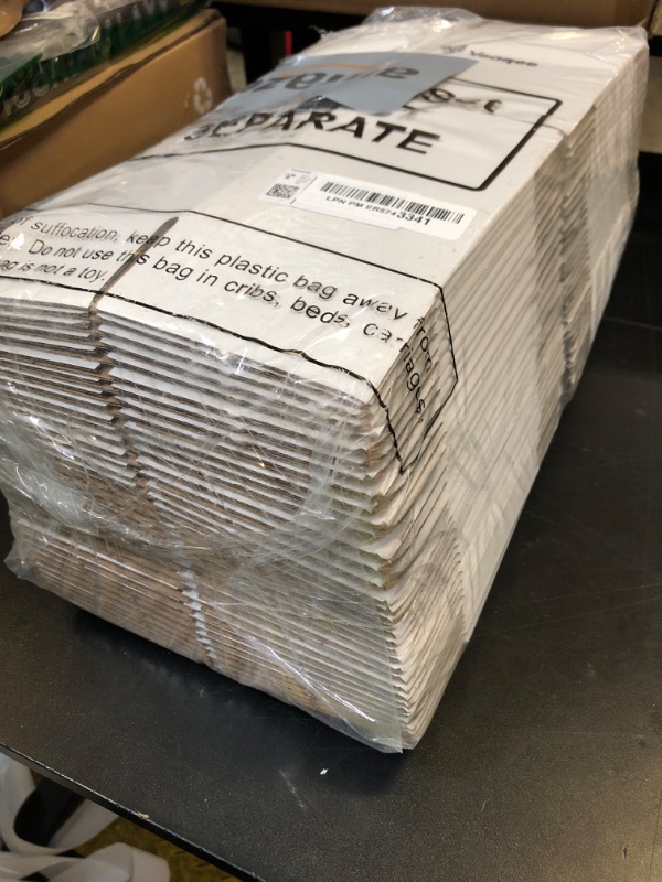 Photo 1 of Yeaqee 72 Pcs Shipping Boxes Corrugated Cardboard Small Shipping Boxes for Packaging Mailing Packing Moving Small Business Storage Crafts Gifts(4x4x4 Inch,White)