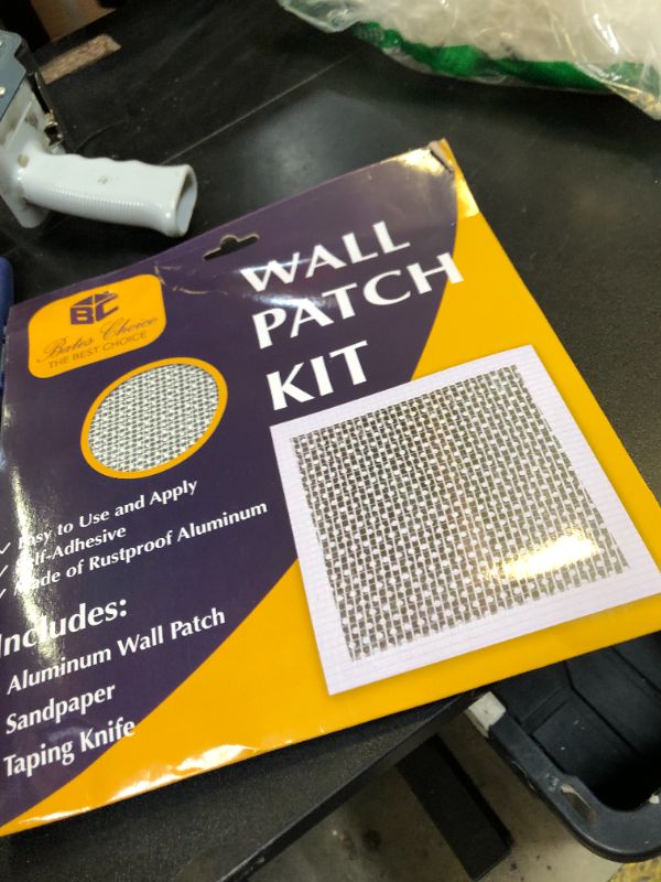 Photo 1 of DAMAGED PKG Bates Choice - Drywall Repair Kit, 16pcs, Dry Wall Patch Kits, Wall Repair Patch Kit, Wall Patch Repair Kit, Drywall Hole Patch, Drywall Patch Kit, Wall Hole Repair Kit, Drywall Patch Hole