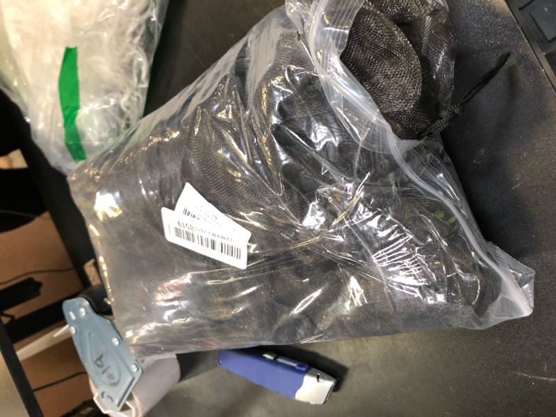 Photo 1 of Fruit Tree Netting Covers with Zipper to Protect from Squirrels and Birds Large Netting for Fruit Trees Net Protection, Black, 8' x 8', 1 Pack