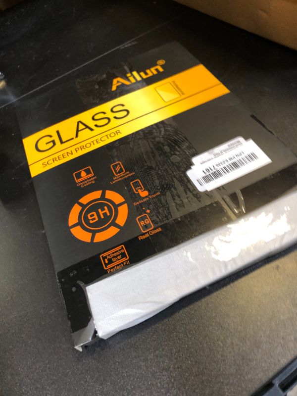 Photo 1 of Ailun Screen Protector for iPad 9th 8th 7th Generation (10.2 Inch, iPad 9/8/7, 2021&2020&2019) Tempered Glass/Apple Pencil Compatible [2 Pack]