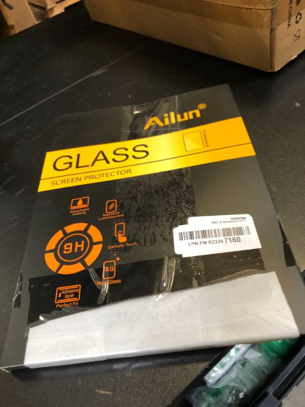 Photo 1 of Ailun Screen Protector for iPad 9th 8th 7th Generation (10.2 Inch, iPad 9/8/7, 2021&2020&2019) Tempered Glass/Apple Pencil Compatible [2 Pack]