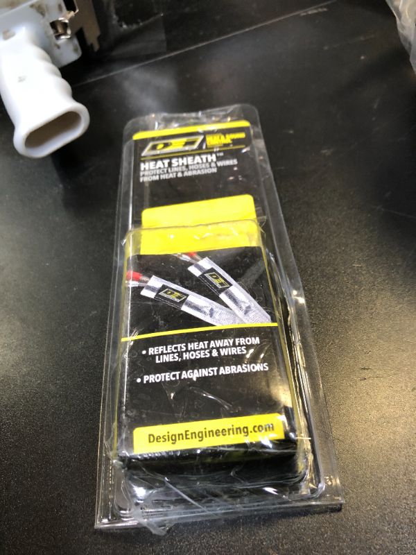 Photo 1 of Design Engineering 010418 Heat Sheath 1/2" I.D. x 3ft Aluminized Sleeving for Ultimate Hi-Temp Protection