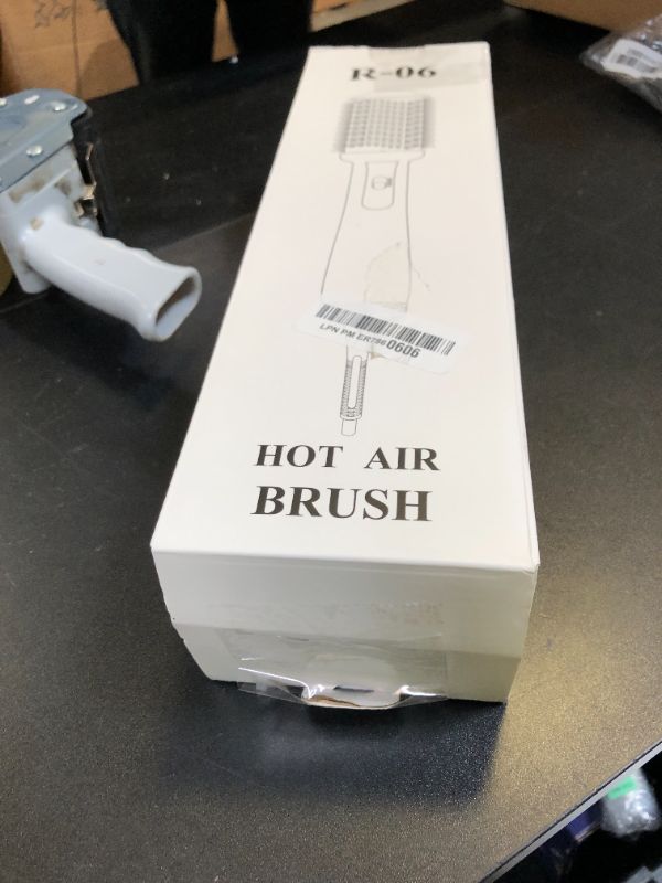 Photo 1 of Hair Dryer Blow Dryer Brush in One, 4 in 1 Hair Dryer and Styler Volumizer with Oval Barrel, Professional Salon Hot Air Brush for All Hair Types, Teal