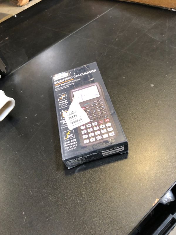 Photo 1 of CATIGA Scientific Calculator with Graphic Functions, Multiple Modes with Intuitive User Interface for Beginners and Advanced Courses, High School or College, CS-229
