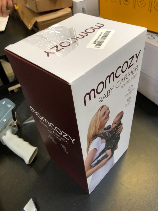 Photo 1 of Momcozy Baby Carrier - Ergonomic, Cozy and Lightweight Carrier for 3-24 Months, Effortless to Put On, Ideal for Hands-Free Parenting, Enhanced Lumbar Support, Starry Night