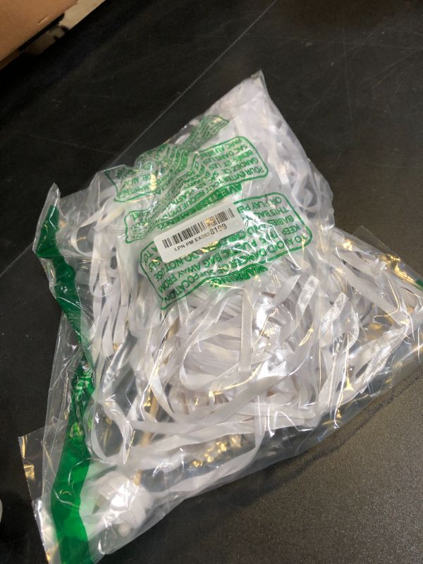 Photo 1 of Wishprom Ribbon Stick Wands Streamers for Wedding Party Favor (White-30PCS)