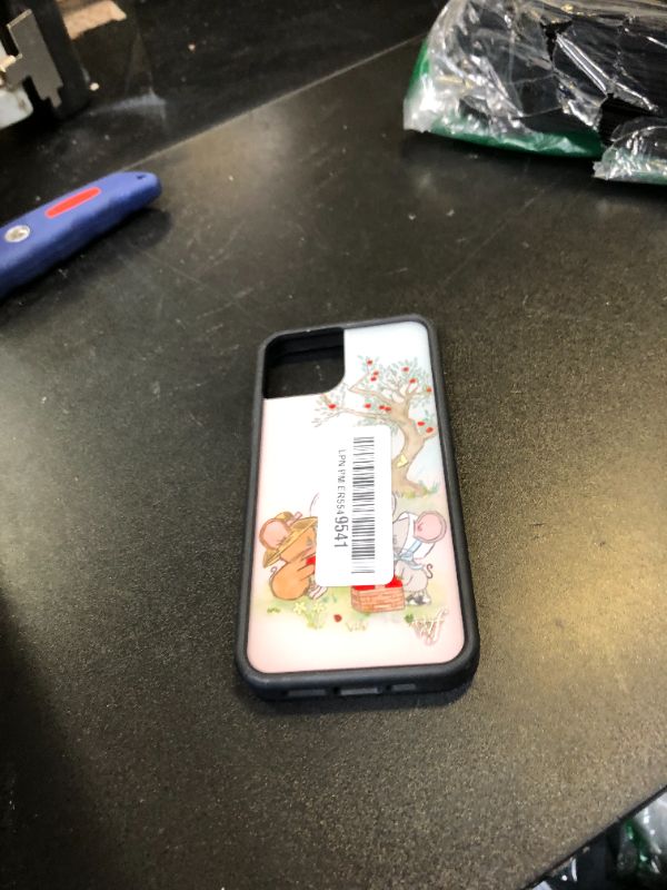 Photo 1 of Wildflower Cases - Compatible with Apple iPhone 13/14 | Protective Black Bumper, 4ft Drop Test Certified, Women Owned Small Business | Mice Friends - Animal Dainty Apple Picnic Cute Trendy
