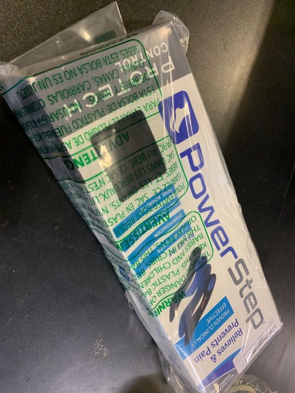 Photo 1 of PowerStep ProTech Control Orthotic Insoles - Medical Grade Arch Support Inserts for Plantar Fasciitis Relief- Made in USA - Maximum Cushioning + ShockAbsorb Orthotic (M 7-7.5 W 9-9.5)