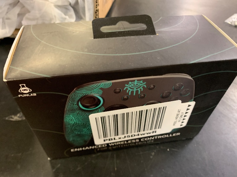 Photo 1 of FUNLAB Switch 2 Pro Controller Wireless Compatible with Switch2/OLED, Hall Effect Controller with RGB, Firefly Switch Controles with NFC, Wake Up Function, Black Bluetooth Remote Gamepad with 7 LED/Paddle/Turbo/Motion