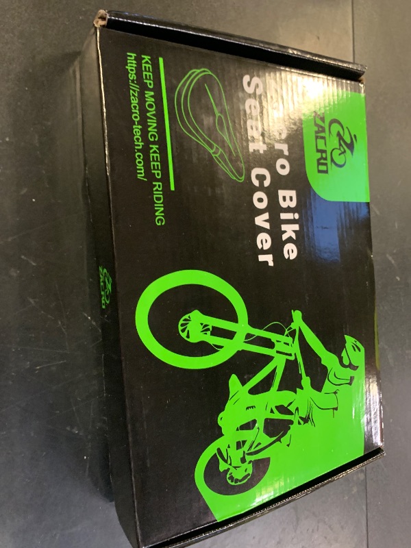 Photo 1 of Zacro Gel Bike Seat - Extra Soft Bicycle Saddle Cushion with Water&Dust Resistant Cover