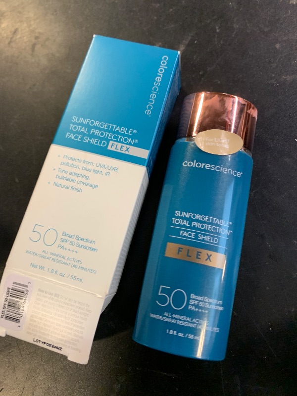 Photo 1 of Colorescience Total Protection Face Shield Flex SPF 50, Zinc Oxide Formula, Light, 1.8 fl. oz.