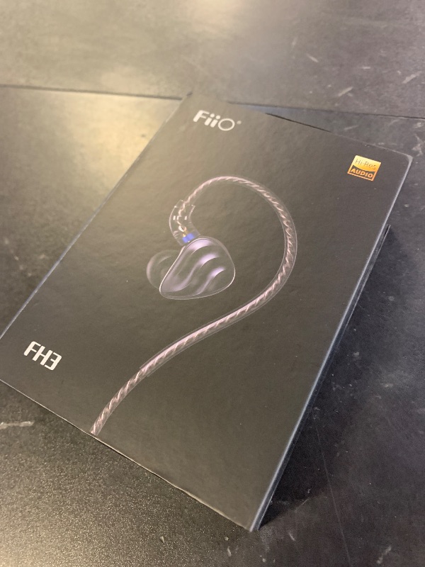Photo 1 of FiiO FH3 HiFi Earphones 3 Drivers (1 Dynamic + 2 Knowles BA), in-Ear Earphones High Resolution, Bass Sound, High Fidelity for Smartphone/PC/Tablet