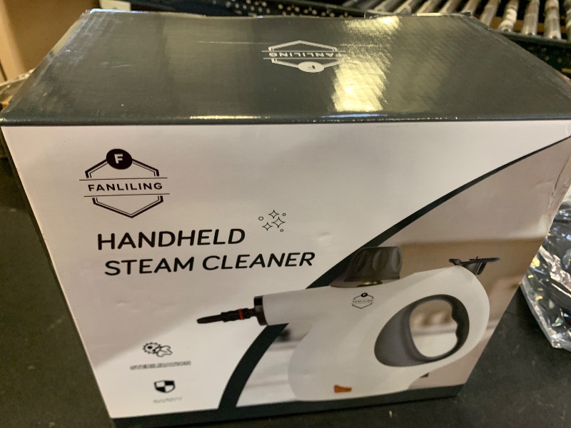 Photo 1 of FANLILING Pressurized Upgraded Handheld Steam Cleaner for Home with 13 pcs Accessories, Chemical-Free Multi-Purpose 450ML Steamer for Cleaning Car, Furniture, Floor, Tile Grout and Home Use