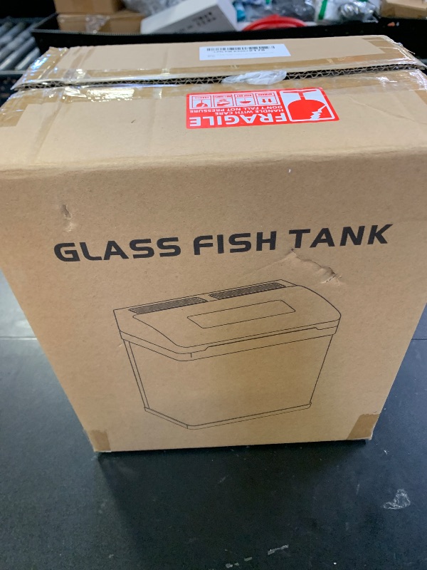 Photo 1 of Small Fish Tank 2 Gallon Glass Aquarium