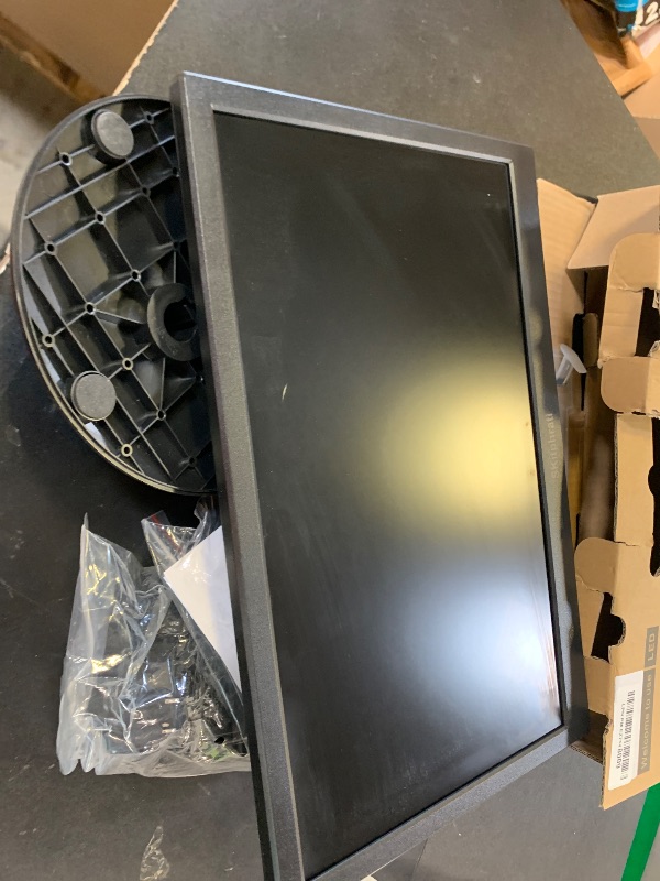 Photo 1 of SKitphrati 15.6 Inch Small PC Monitor, FHD VA 1080P Desktop Display with 1920x1080 99% sRGB HDMI VGA Ports, VESA Mounting, LED Monitor for PC, Laptop and Computer, Black