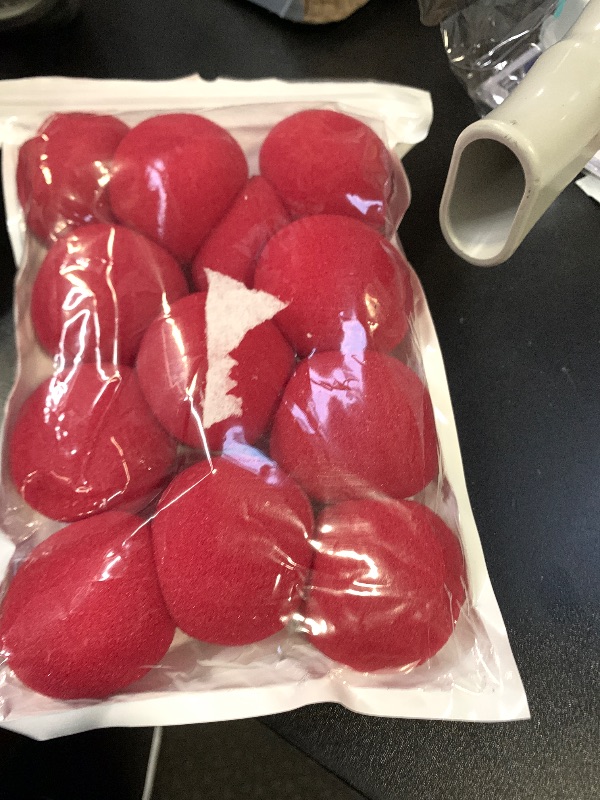 Photo 1 of he andi 1.75 inch Red Sponge Soft Ball Close-Up Magic Street Classical Comedy Trick Props (12PC)