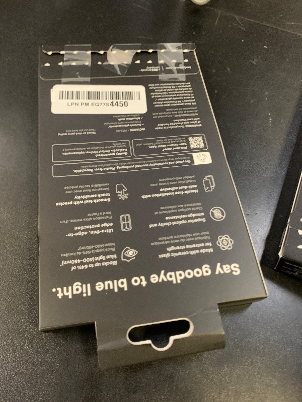 Photo 1 of BodyGuardz Apex Blue Light Compatible with iPhone 16 Pro Max Screen Protector - Extreme Impact Technology With Retina Protection - Anti-Dust Installation - 9H Hardness - Case-Friendly