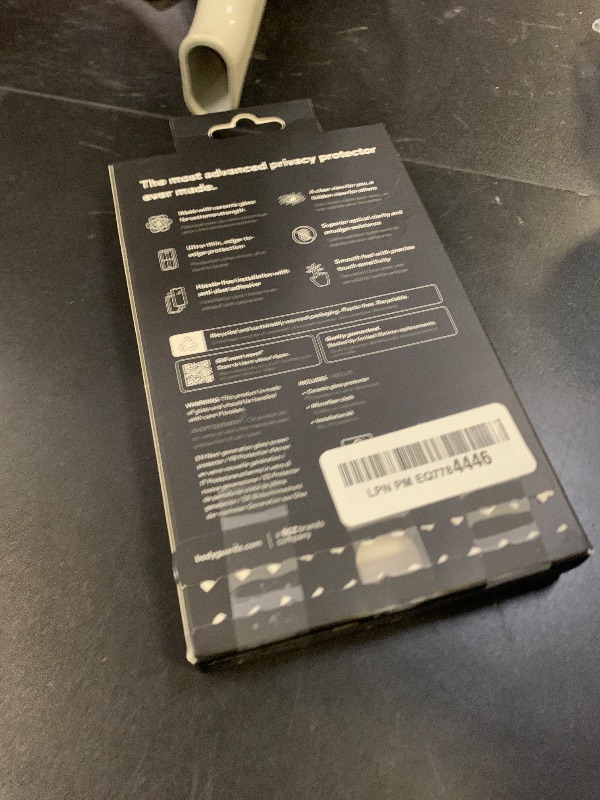 Photo 1 of BodyGuardz Apex Privacy Compatible with iPhone 16 Pro Max Screen Protector - 2-Way Privacy With Impact Technology - 9H Hardness Tempered Glass - Easy Install - Case Friendly