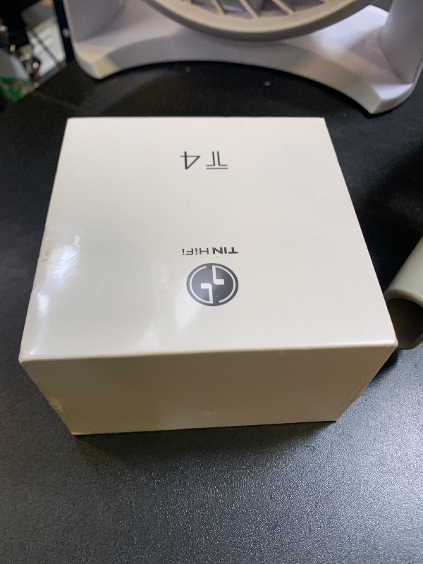 Photo 1 of Linsoul TIN HiFi T4 10mm Carbon Nanotube Dynamic Driver in-Ear Monitor Earphones, Ultra-Sleek Metal Housing, with Silver-Plated MMCX Cable