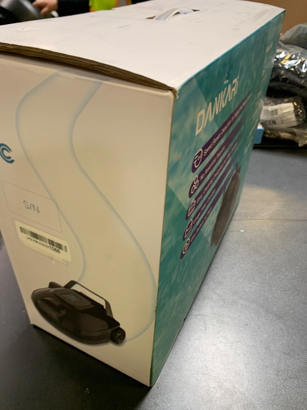 Photo 1 of Cordless Pool Robot Vacuum, Robotic Pool Rechargeable Cleaner for Above Ground & In-Ground Swimming Flat Pools,Pool up to 900 Sq.Ft, Ideal for Above-Ground Pools