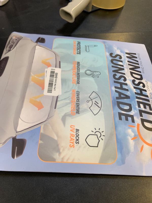 Photo 1 of Windshield Sun Shade Sunshade for 2016-2023 2024 2025 BMW X1 F48 Windshield Sun Visor Cover for X1 F48 Accessories Foldable Front Window Shield Protect Car from Sun Rays Block Heat