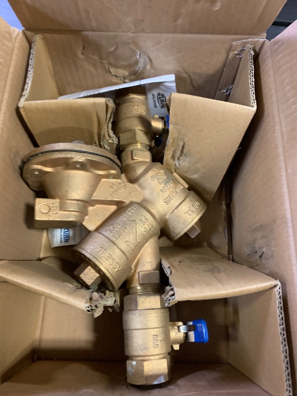 Photo 1 of Zurn Wilkins 1-975XL 1" 975XL Reduced Pressure Principle Backflow Preventer