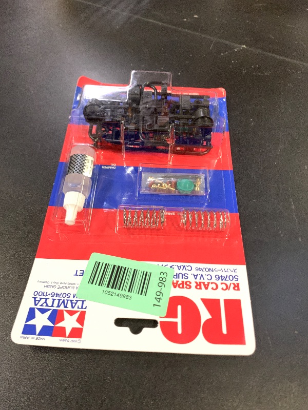 Photo 1 of Tamiya 300050746 50746 1:10 Oil Pressure Shock Absorber Black with Springs Silver Pack of 2