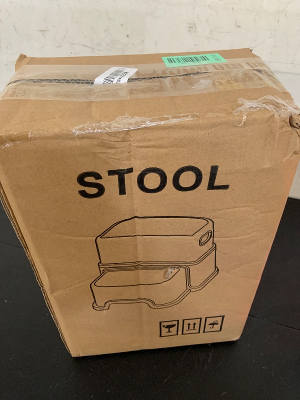 Photo 1 of Toddler Step Stool,2 Step Stools for Kids with Anti-Slip Surface and Rubber Bottom, Kids Step Stool Poop Stool for Toilet Potty Training, Bathroom, Kitchen(Include 2 Ducks)
