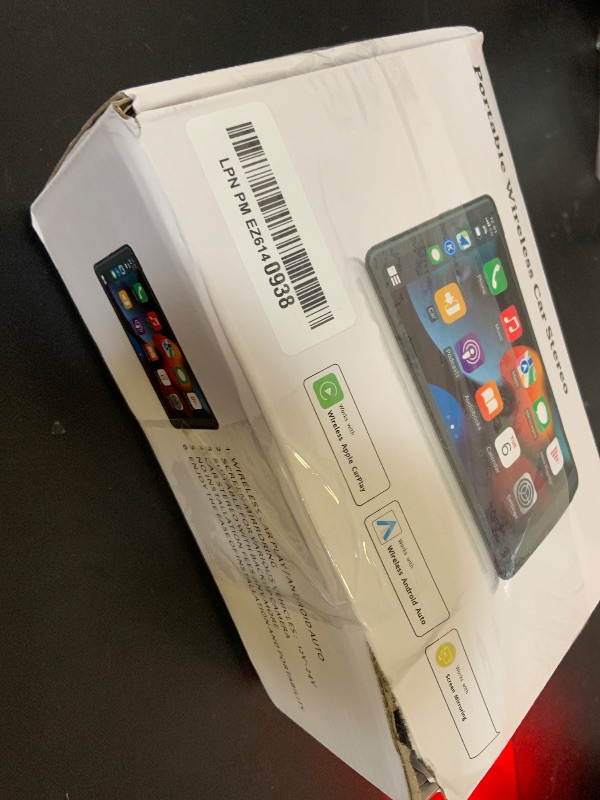 Photo 1 of 2025 Enhanced Carplay Screen for Car - 7" HD Portable Carplay & Android Auto with Bluetooth, HD Backup Camera, GPS Navigation, Siri, FM Radio, AUX, and Mirror Link – Compatible with All Vehicles