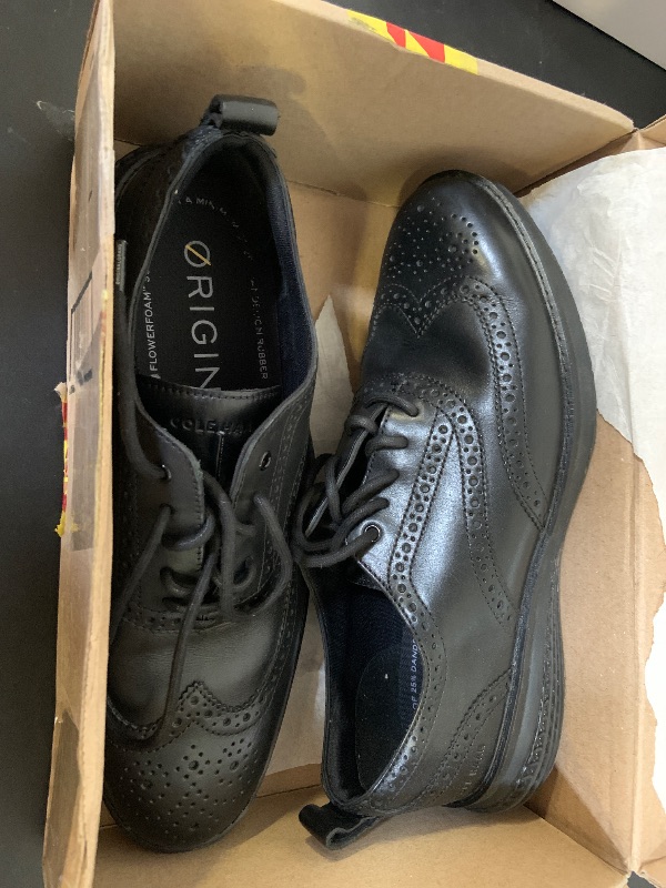 Photo 1 of Cole Haan Men's Og Energyweave Wingtip Oxfords, Black/Black/Black, 10