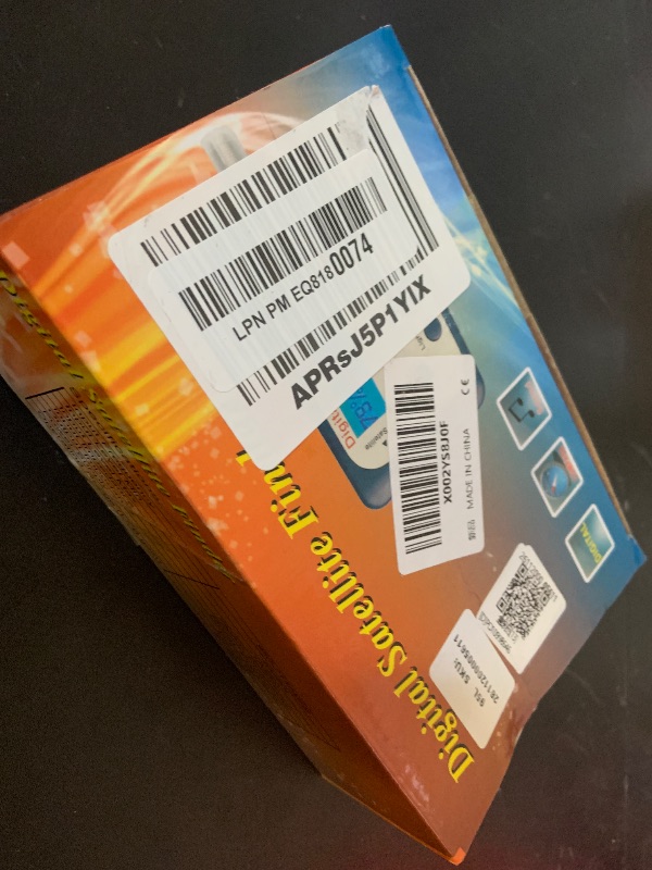 Photo 1 of Digital Satellite Finder, 950-2150MHz Satellite Finder Meter with LCD Display Screen with Electronic Buzzer and Backlight