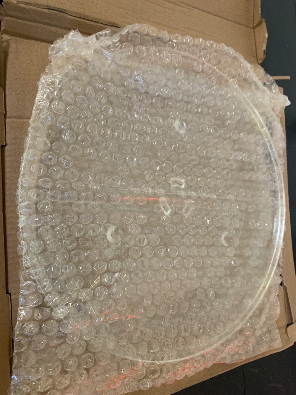 Photo 1 of Gemroom 11.5" Microwave Turntable Compatible with Samsung DE63-00624A DE74-20102D, 11 1/2 inch Replacement Microwave Glass Plate for GE WB49X10097 WB49X10224