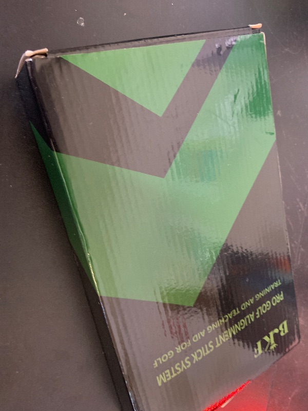 Photo 1 of BKF Golf Alignment Sticks and Angle Holder Set with Portable Bag, Golf Swing Trainer, Golf Training Practice Teaching Aid and Equipment, Golf Accessories Gifts for Man