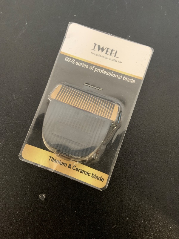 Photo 1 of IWEEL Replacement Titanium Blade with Moving Ceramic Blade for IW2691A Cordless Dog Clippers, Cat Shaver and Low Noise Water Proof Electric Dog Trimmer Pet Grooming Kit