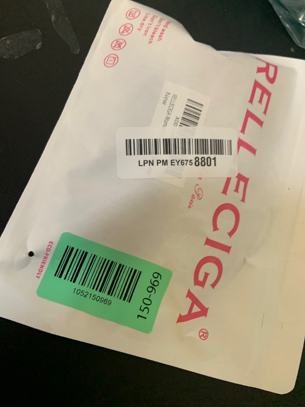 Photo 1 of RELLECIGA Women's Black High Cut Thong Bikini Bottom Size Large