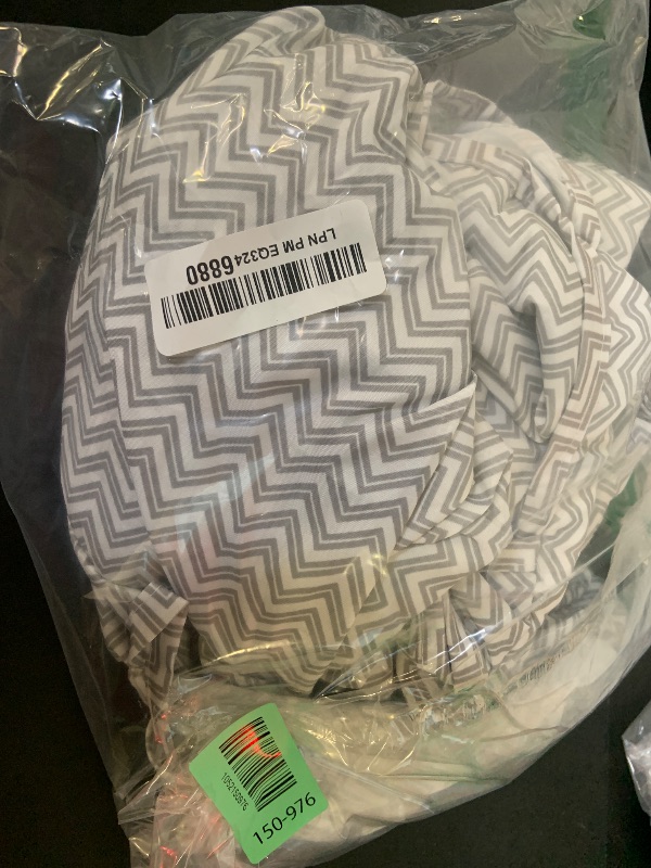 Photo 1 of Portable Shopping Cart Cover, High Chair and Grocery Cart Covers for Babies, Kids, Infants & Toddlers, Attached Carry Bag (Gray Chevron)
