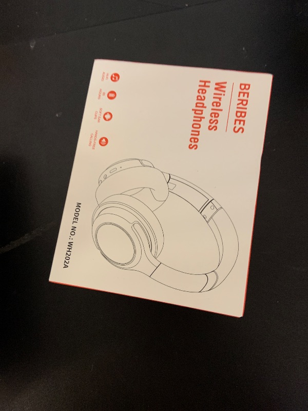 Photo 1 of BERIBES Bluetooth Headphones Over Ear, 65H Playtime and 6 EQ Music Modes Wireless Headphones with Microphone, HiFi Stereo Foldable Lightweight Headsets, Deep Bass for Home Office Cellphone PC Ect.