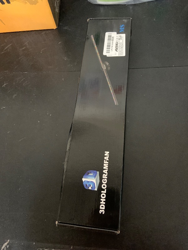 Photo 1 of 3D Hologram Fan, 42CM 3D Hologram Projector HD LED Holographic Christmas Tree Advertising Display with Remote and Bluetooth and WiFi,1500 Video Library and for Business,Bar,Halloween Missyou 16.5 Inch