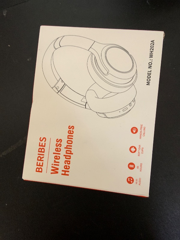 Photo 1 of BERIBES Bluetooth Headphones Over Ear, 65H Playtime and 6 EQ Music Modes Wireless Headphones with Microphone, HiFi Stereo Foldable Lightweight Headsets, Deep Bass for Home Office Cellphone PC Ect.