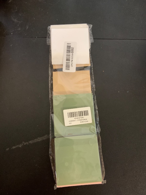 Photo 1 of ?SYMDROMIA Transparent Sticky Notes, 3"x3" Clear Post Translucent Sticky Notes with See Through Self-Adhesive Sticky Pads for Office School College Bible Supplies, 800 Sheets Bohemian
