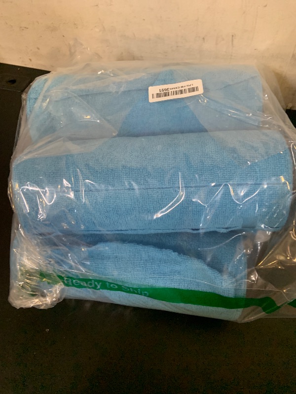 Photo 1 of UNIMADE Microfiber Cleaning Cloth, 300 Sheets Shop Towels Commercial Grade Washcloths Lint-Free Work Rags Bulk Towels for Cars Mechanic Restaurant Garage Housekeeping, 11.5"x 11.5", Blue