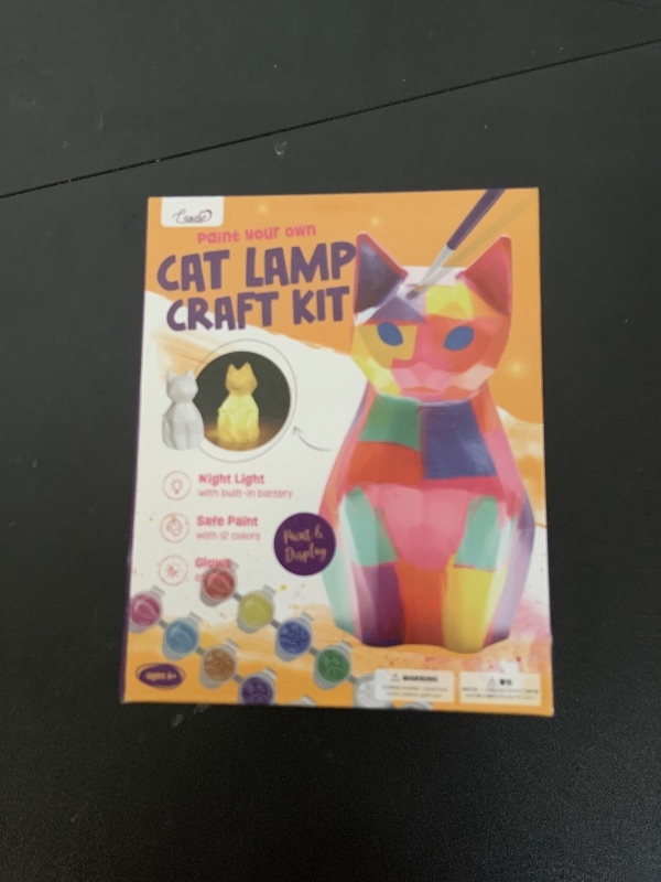 Photo 1 of Paint Your Own Cat Lamp Kit, Arts and Crafts for Kids Ages 8-12, Art Supplies Painting kit for Kids 6-12, Cat Night Light Toys Girls Boy Birthday Gift for Kid Ages 3 4 5 6 7 8 9 10 11 12+