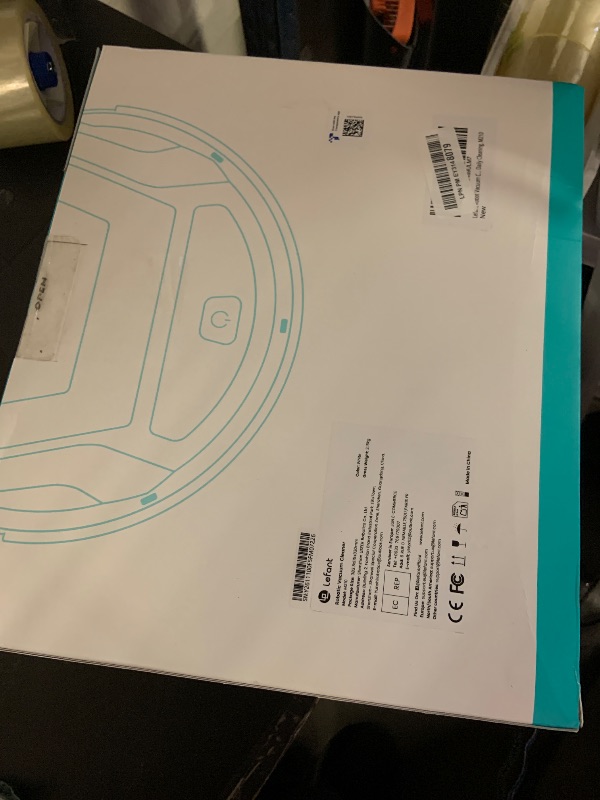 Photo 1 of Lefant Robot Vacuum Cleaner, Strong Suction, 120 Mins Runtime, Slim, Low Noise, Automatic Self-Charging, Wi-Fi/App/Alexa Control, Ideal for Pet Hair Hard Floor and Daily Cleaning, M210